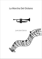 La Marcha Del Oceano Concert Band sheet music cover